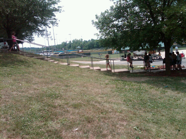 Ellisville Ballpark Rail