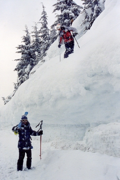 end of the day road ski, Tom, me & Dean. He's there.