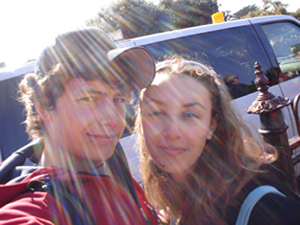 Ender and i in san fran