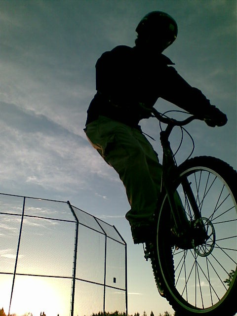 Endo 180 off the bleachers