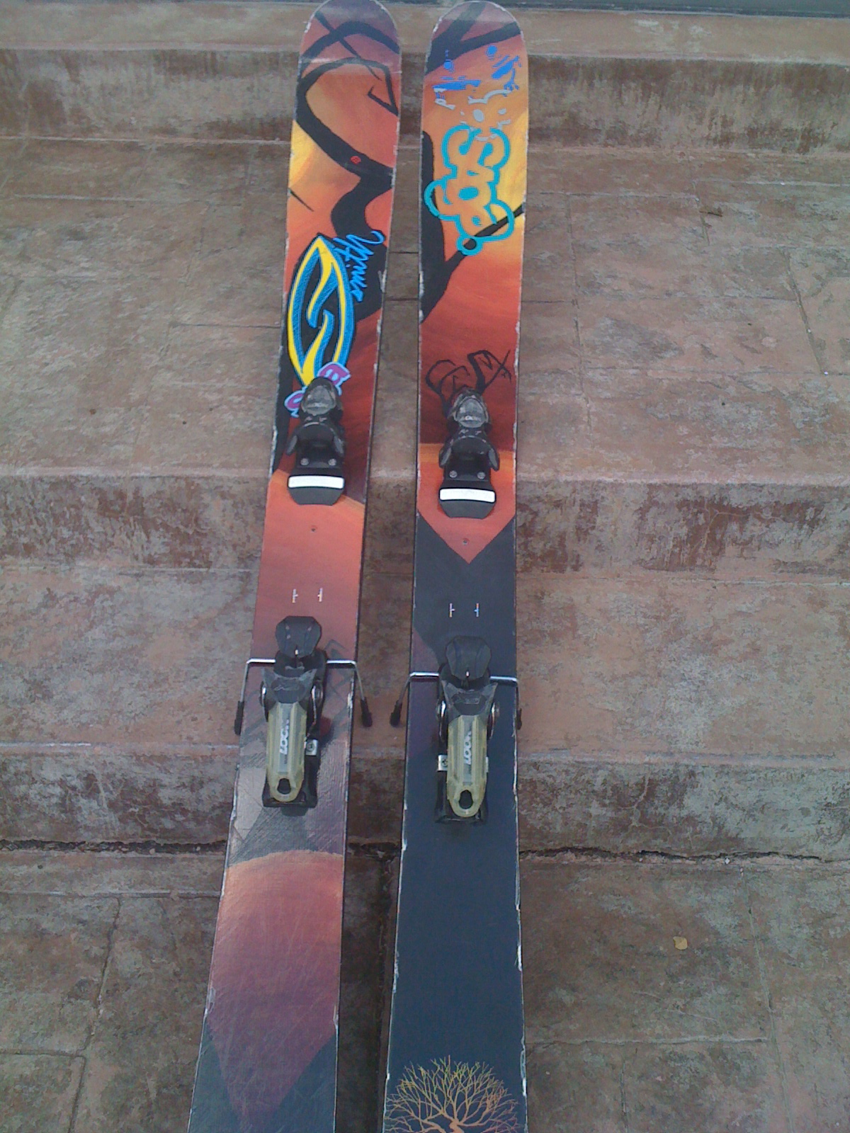 EP PRO 185 w/look 15 bindings