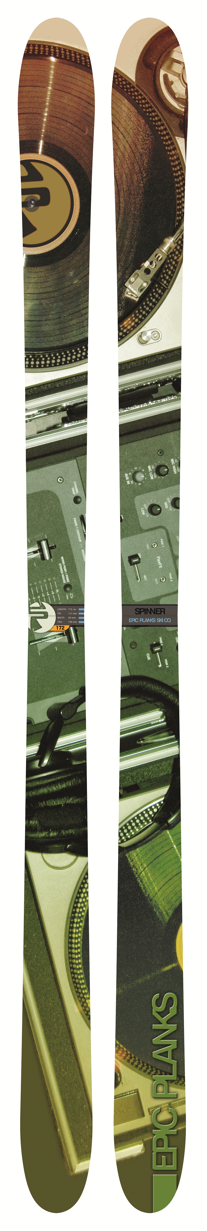 Epic Planks Spinner Topsheet