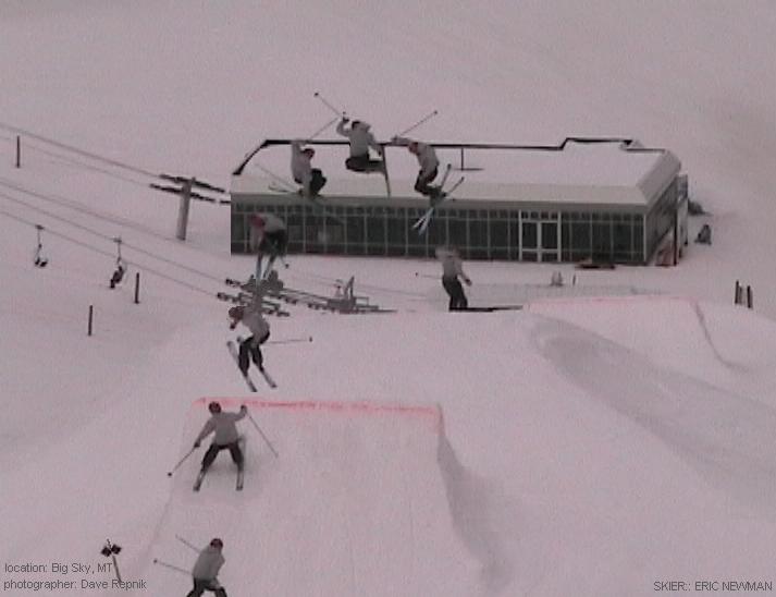 Eric doing a 720 on a kicker at Big Sky, sequence by Eric Newman