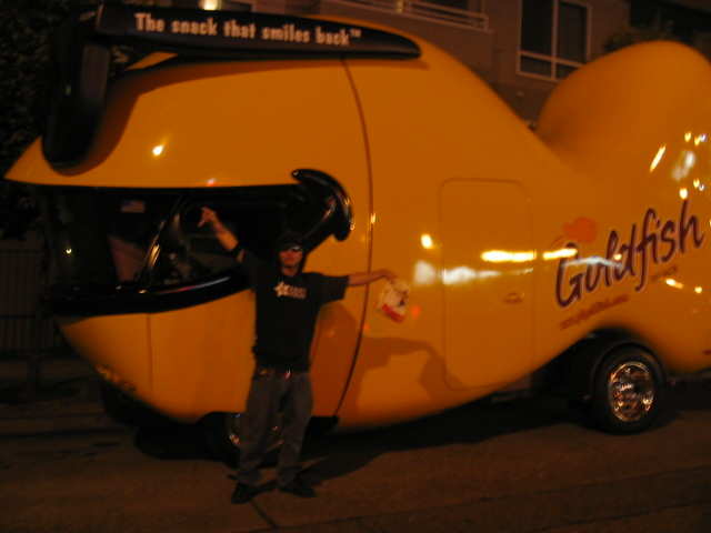 ERICH and the GOLDFISH CAR!!