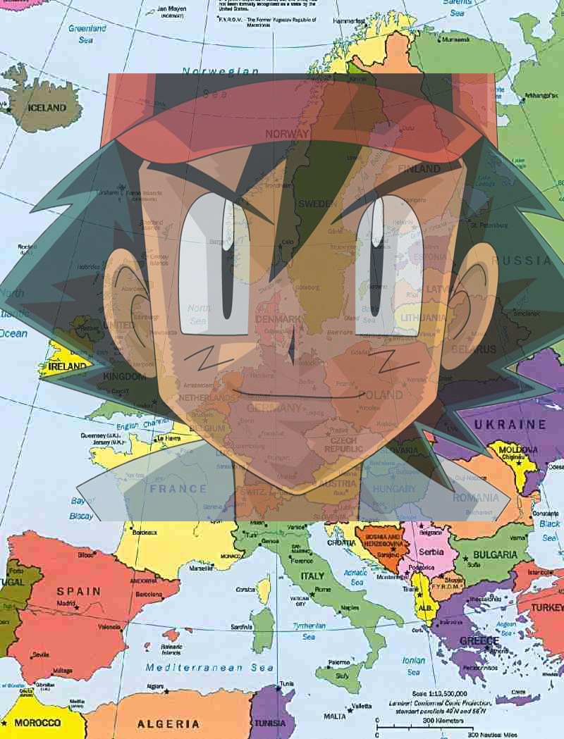 Europe is covered in ASH