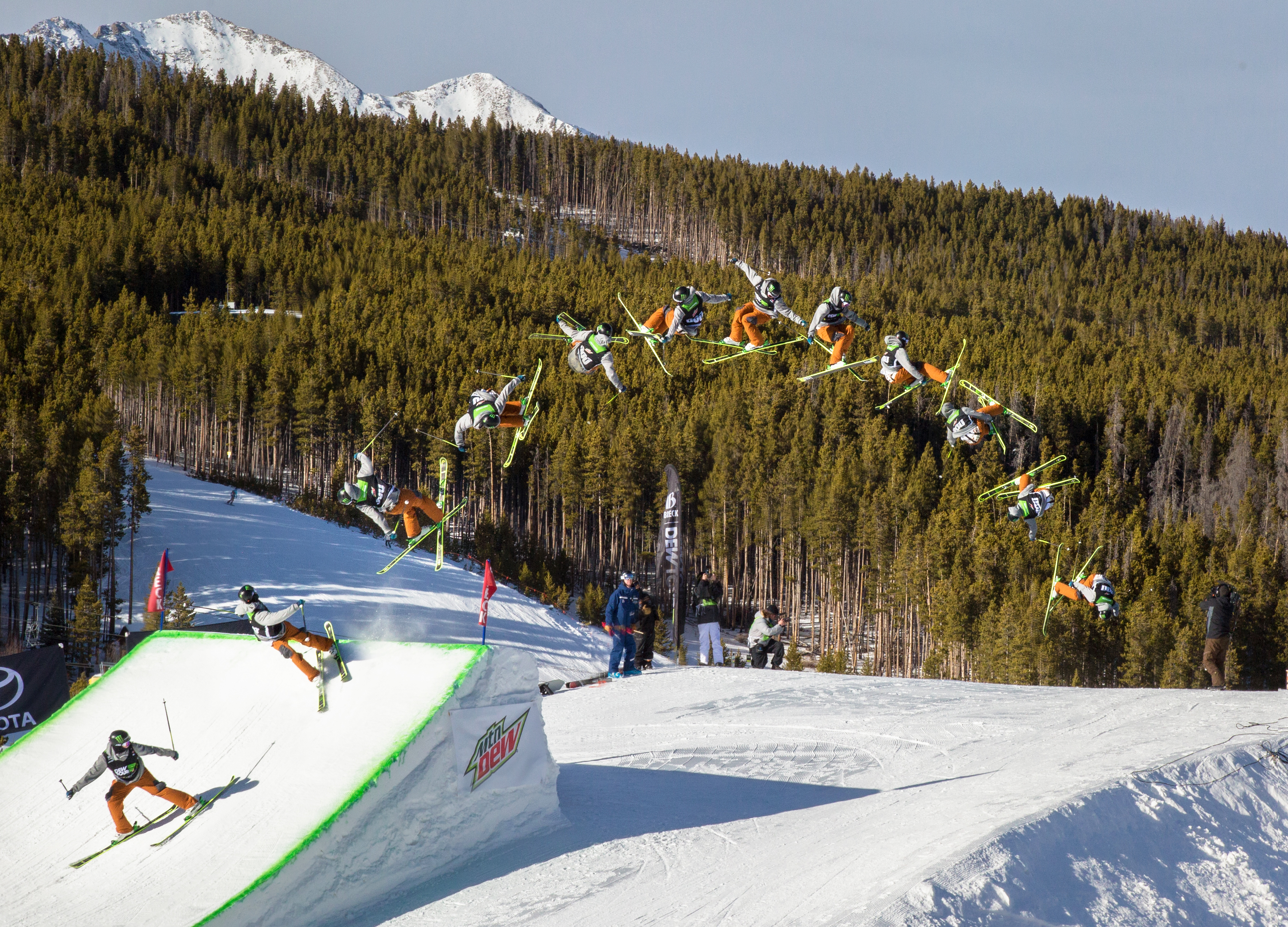 Evan McEachran Double Grab | Dew Tour Sequence Shot