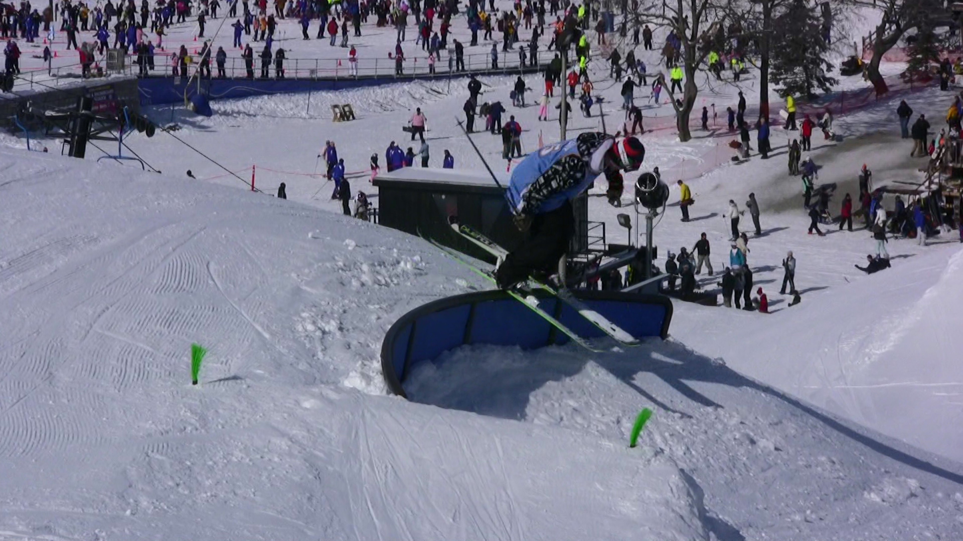 Evan on banked c rail