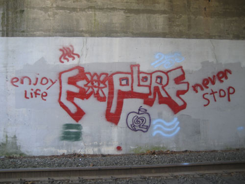 Explore - enjoy life, never stop