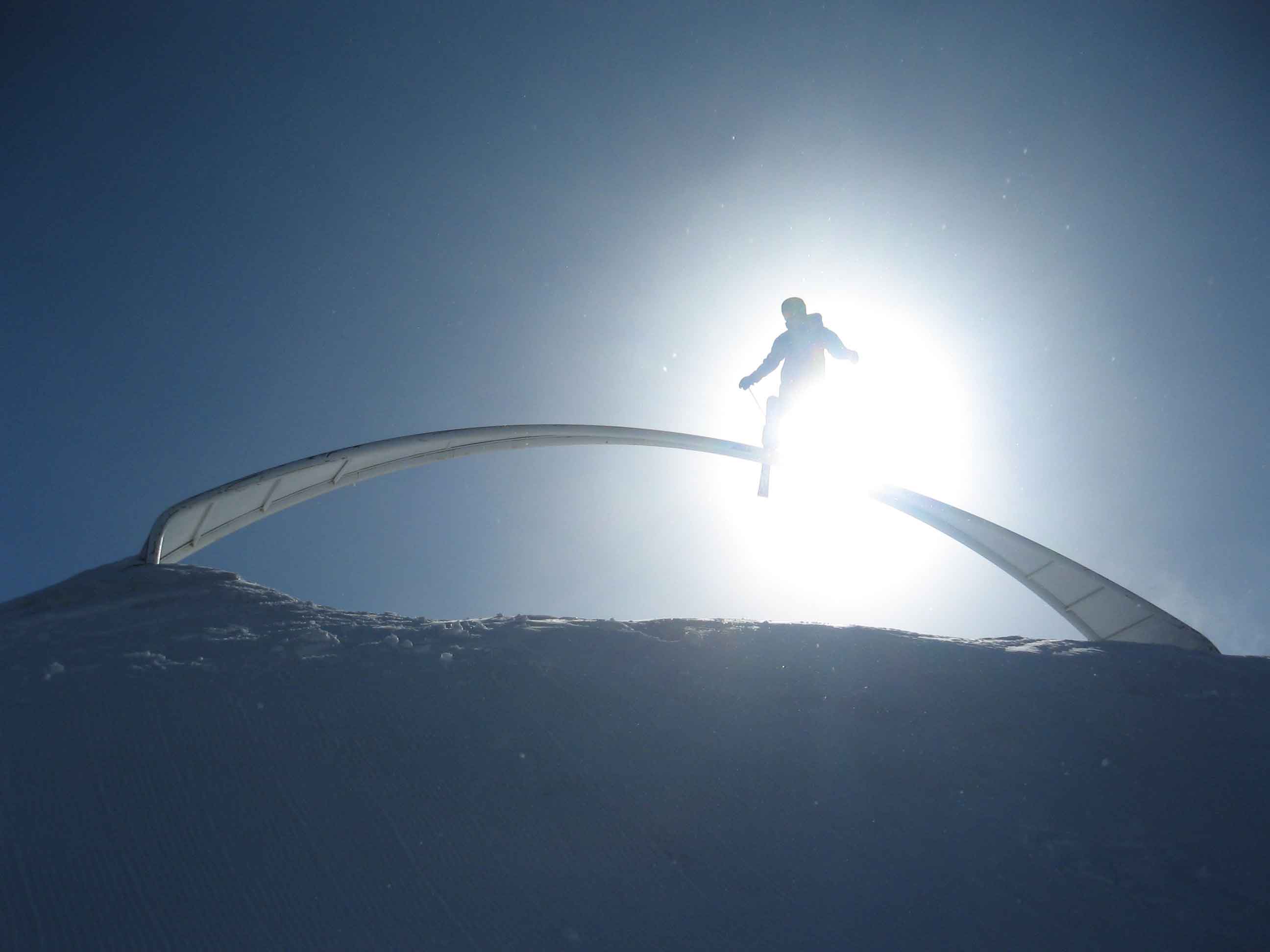 Expo Rail With sun at my back