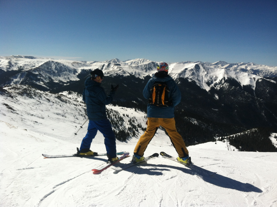 Extreme pizza's at A-Baisin