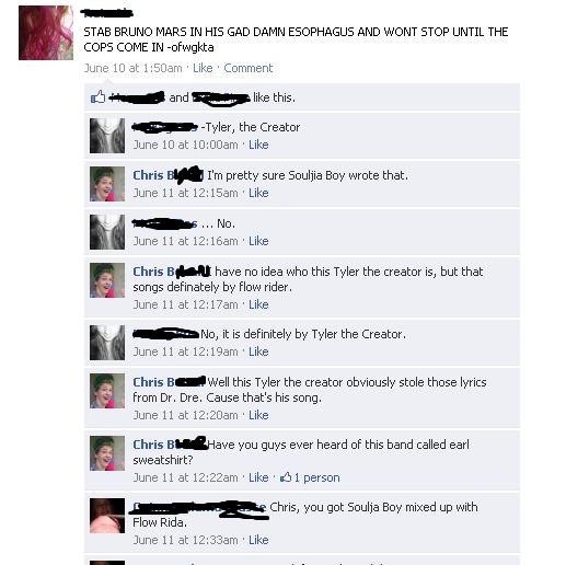 Facebook   odd future