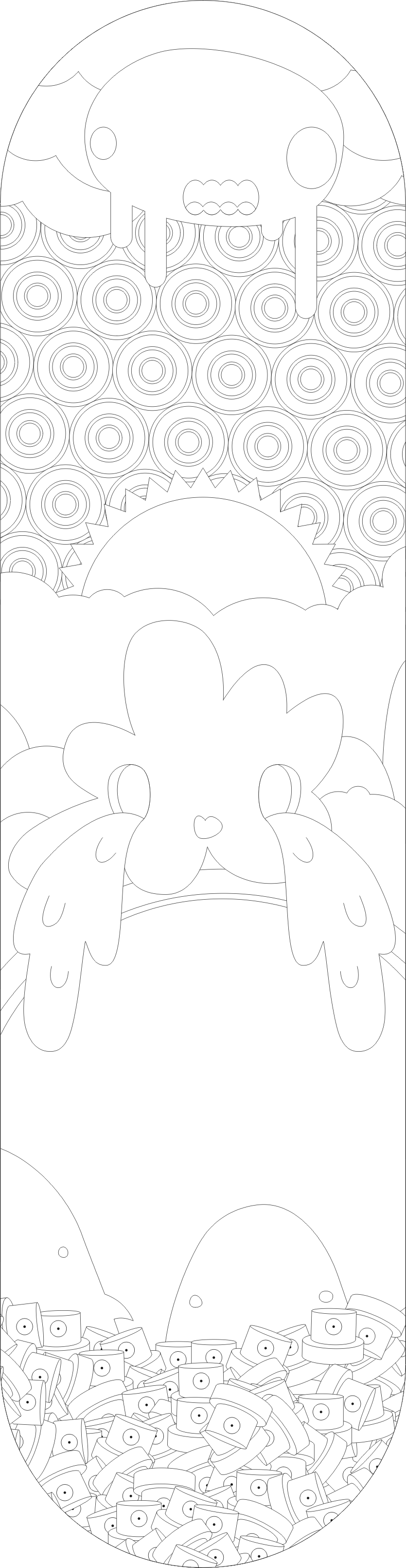 Fat Cap Skateboard Deck