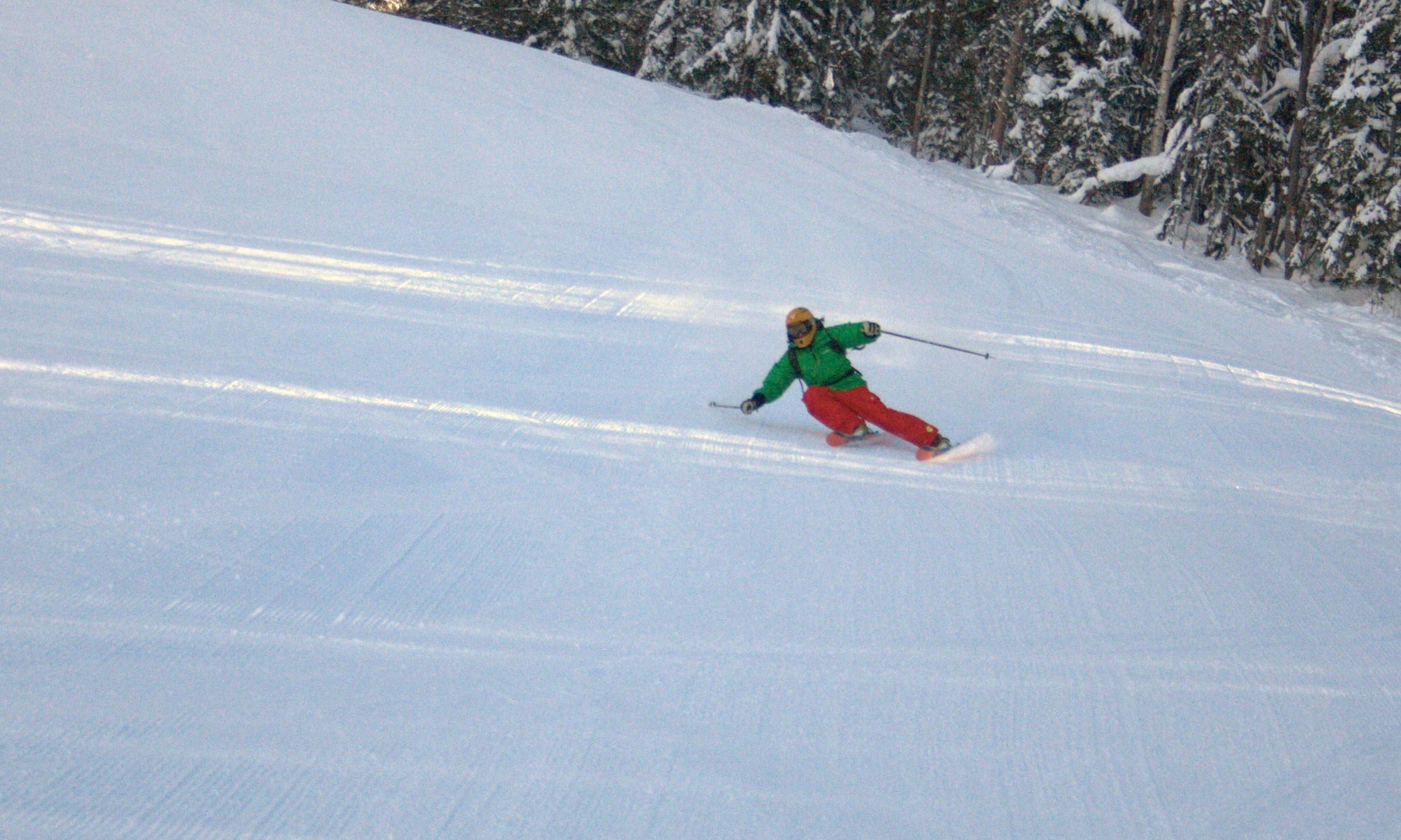 Fat skis does not suck