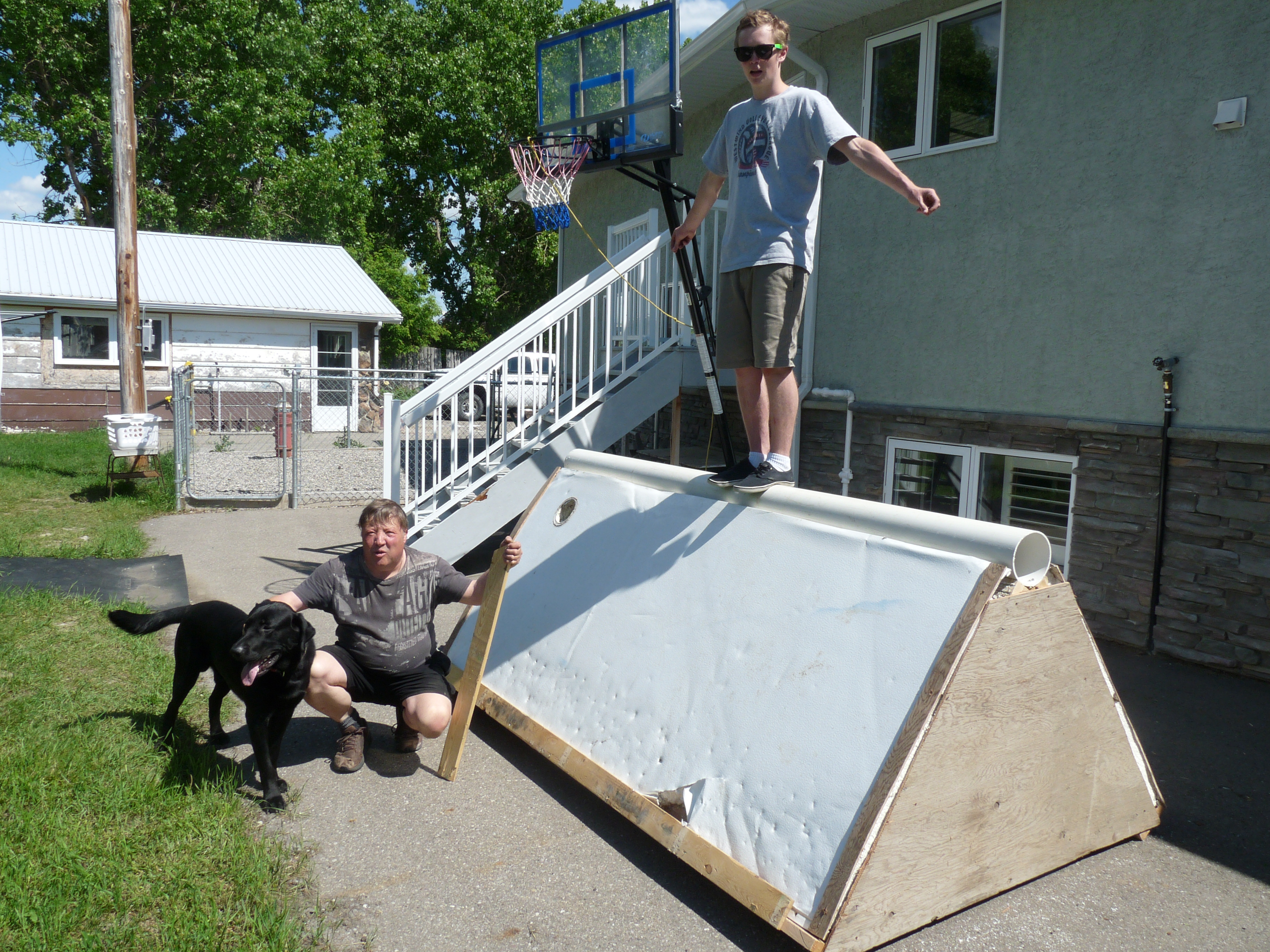 Father 'n' Son Jib Build