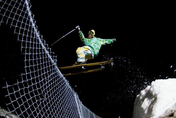 Fence jib, 180 tail tap