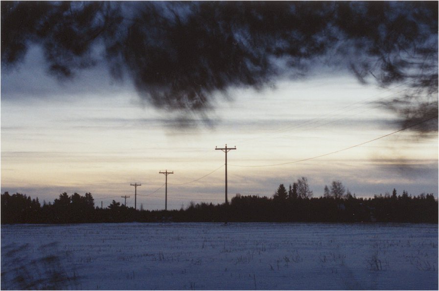 Field and some powerlines...