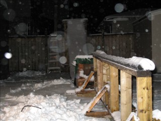 Finally got some snow