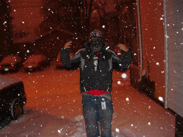 Finally Snowing in Salem