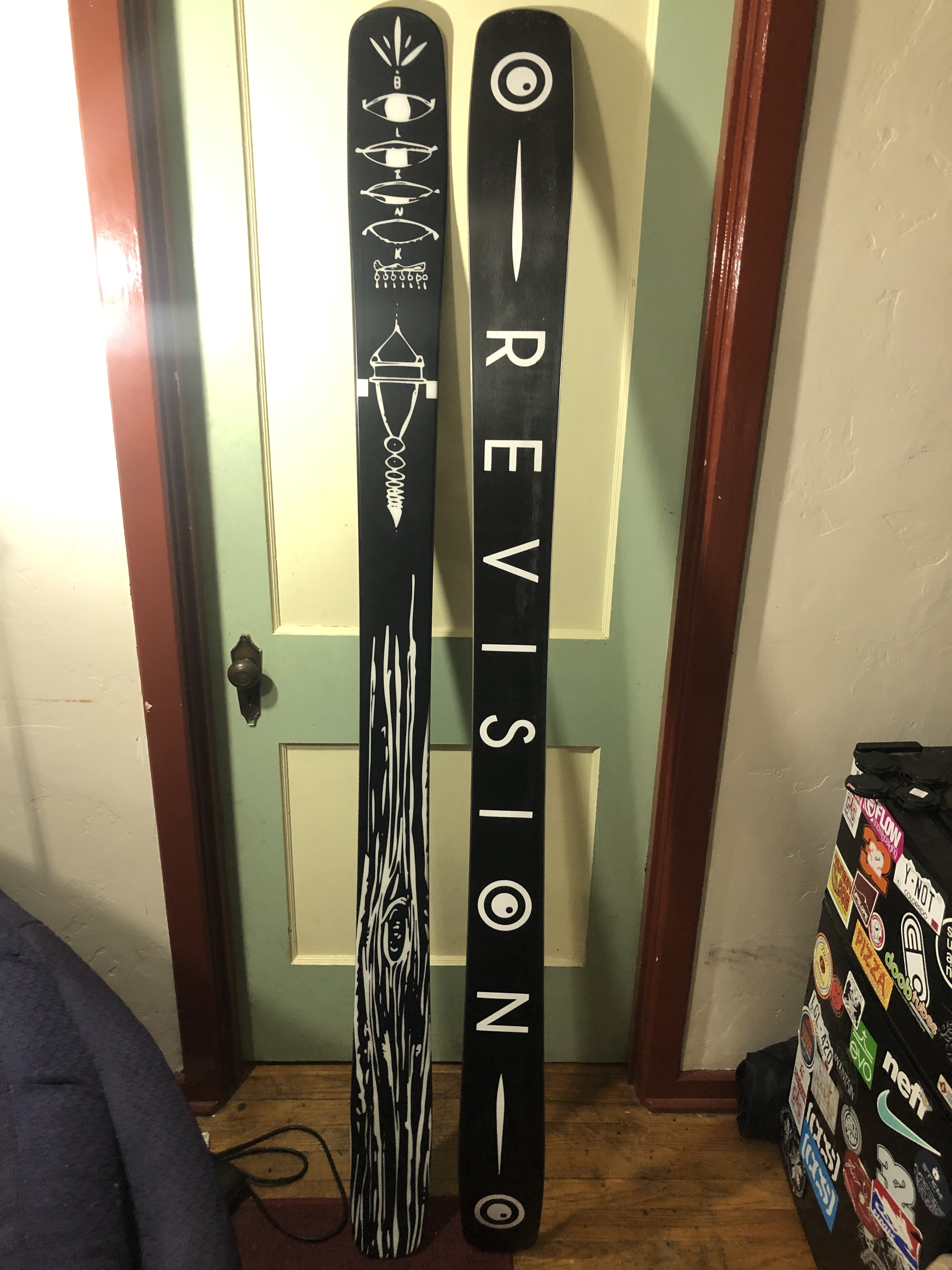 Finally took the revisions out of plastic today