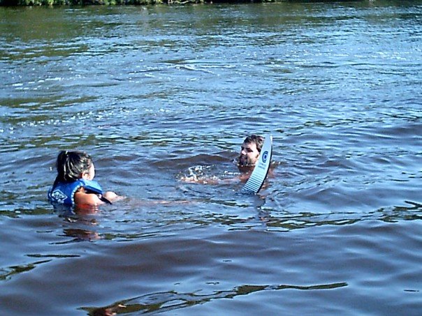 Finding the other water ski