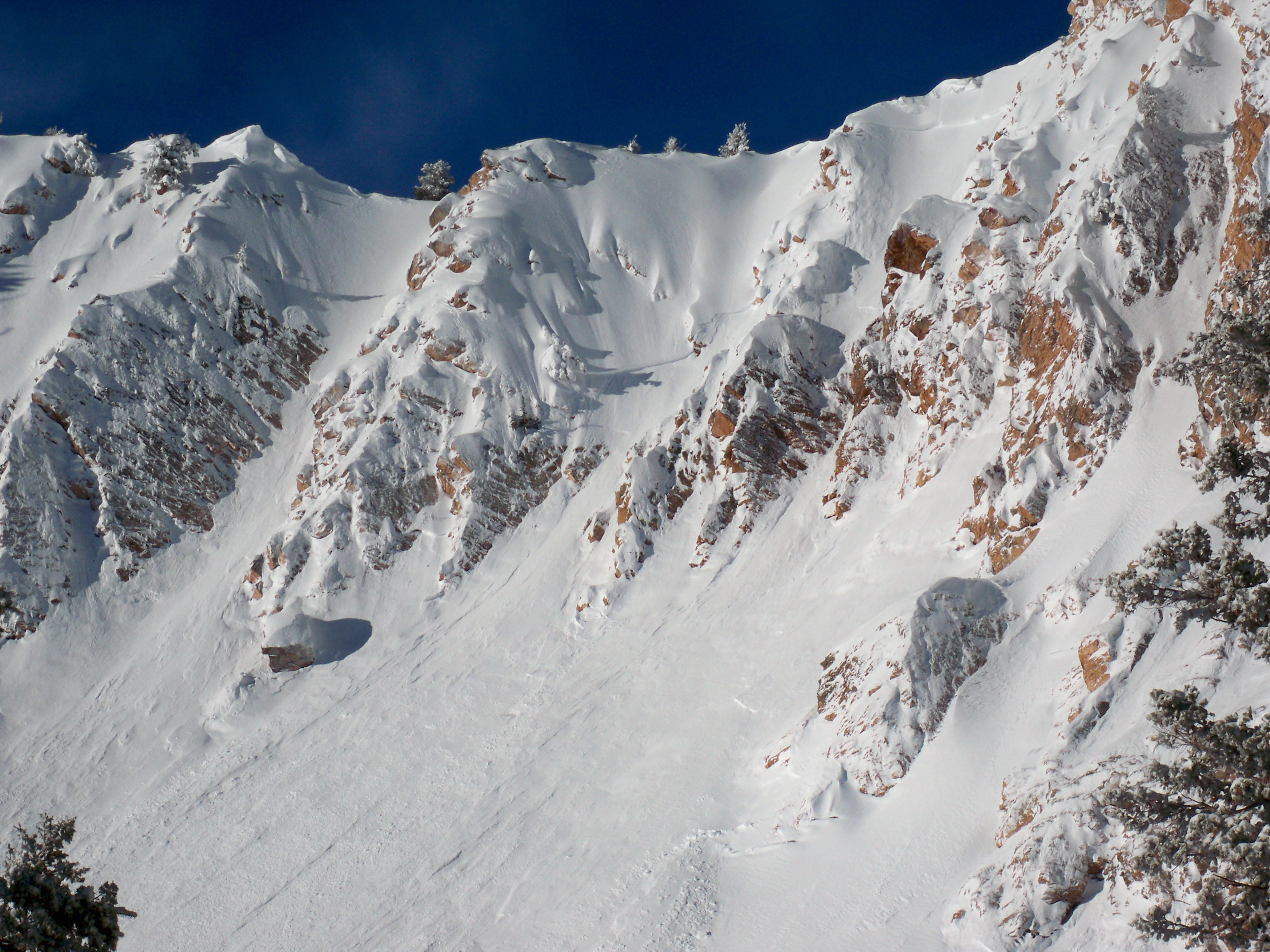 Finger Chutes, Snowbasin