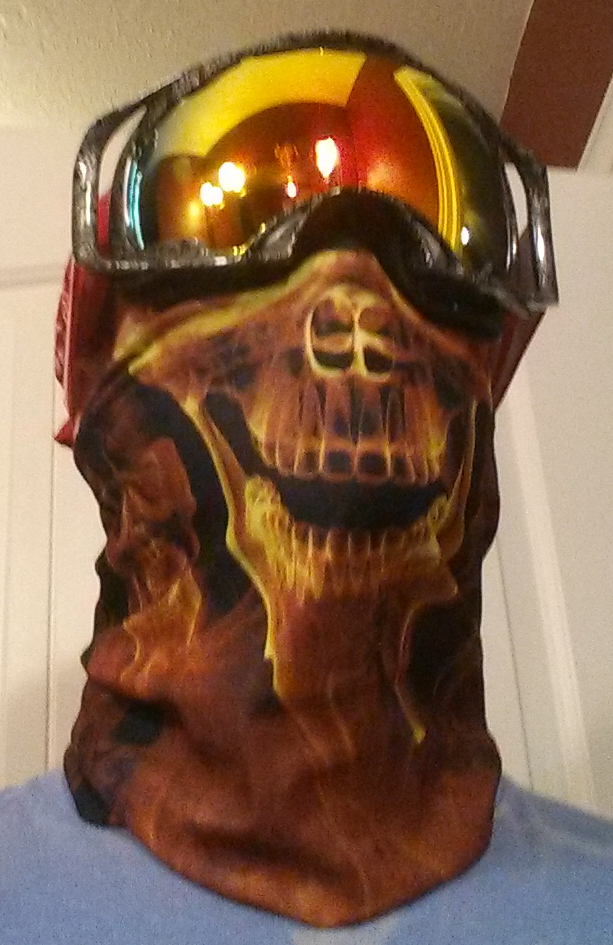 fire skull