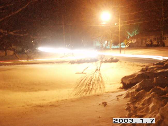 first attempt and slow shutter