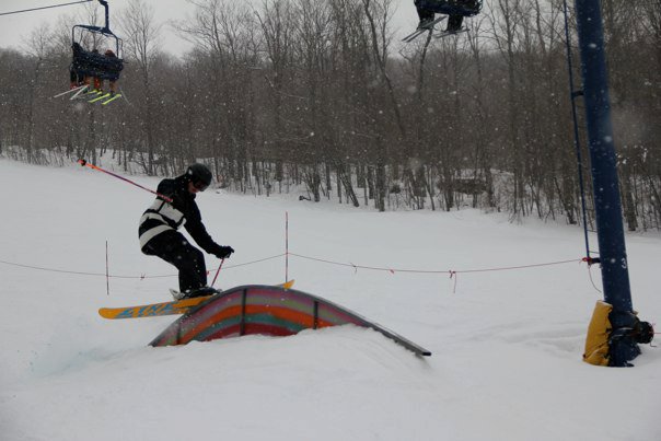 First attempt at rainbow rail