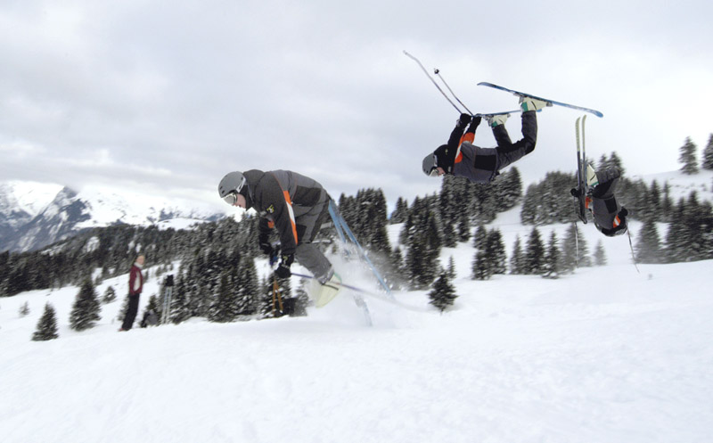 First Back Flip of the year...