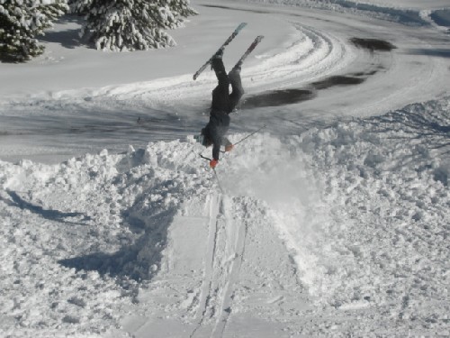 first backflip attempt