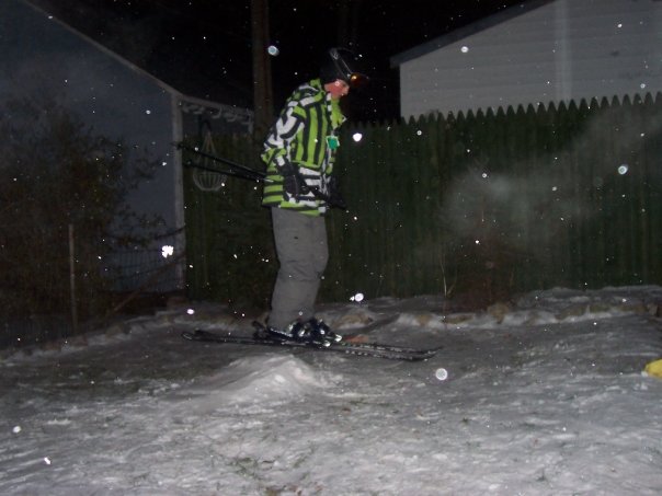 First backyard set up