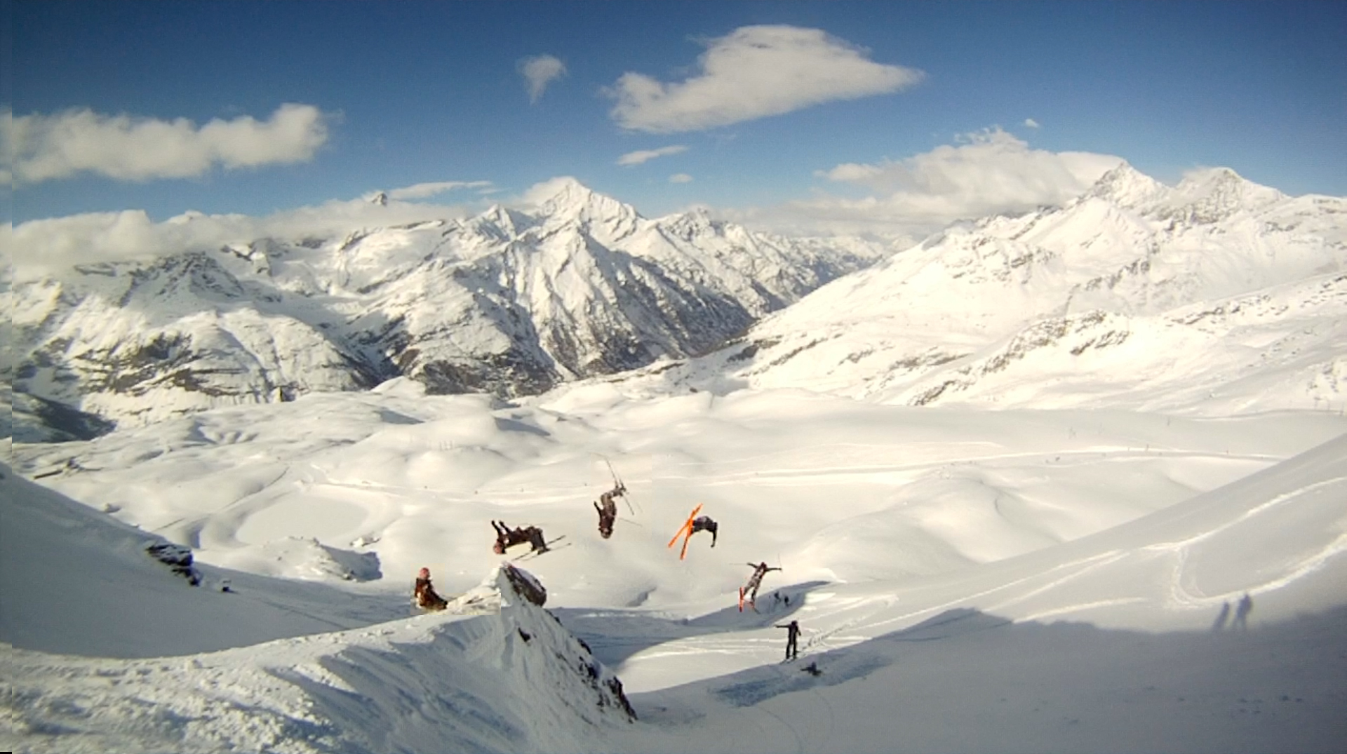 First cliff backflip