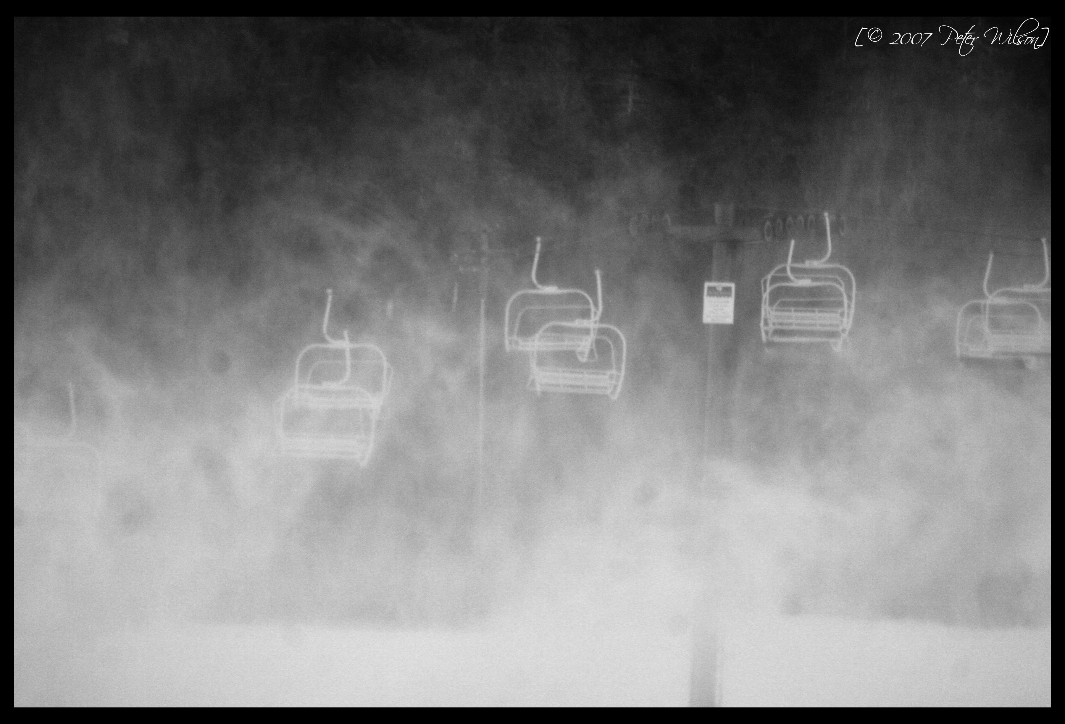 First Day of snowmaking....