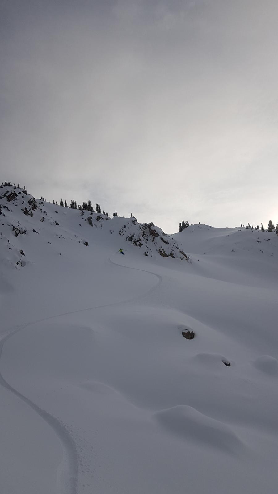 First Day Sled Skiing 19/20