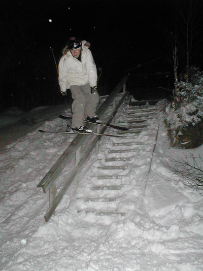 first handrail of the season