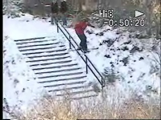 First handrail of the season