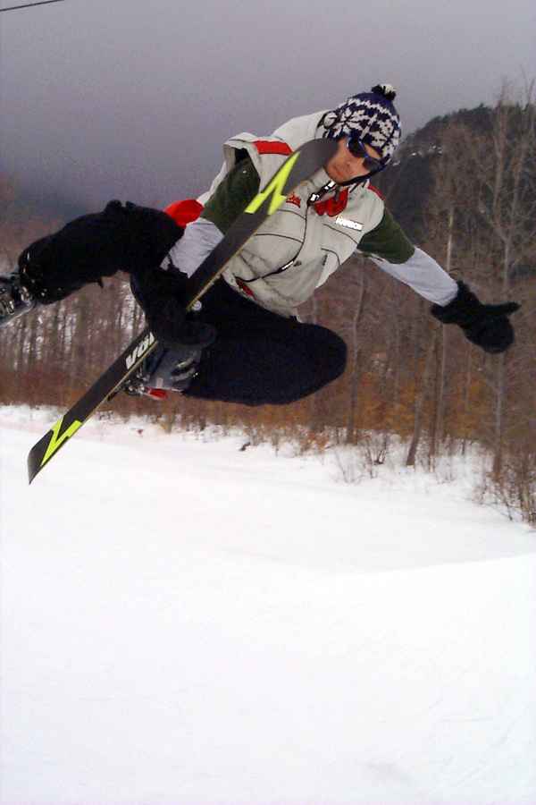 First hit in Whiteface's pipe