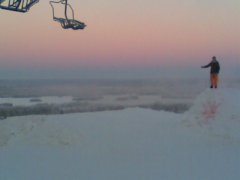 First jump of the season