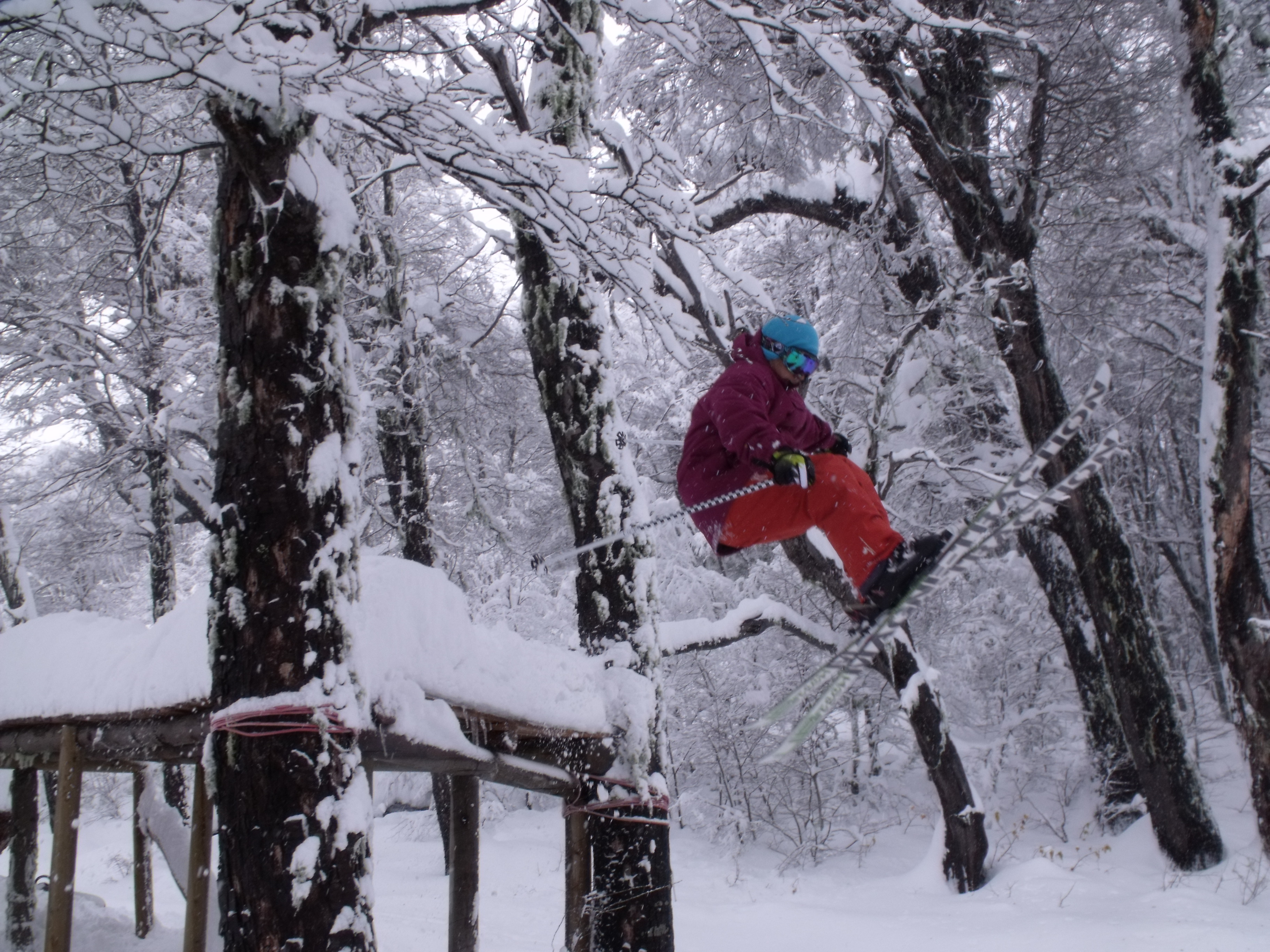 First jump of the season