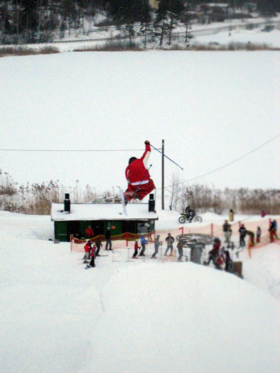 First jump of the year