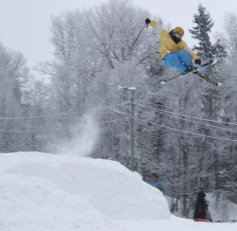 First jump ofthe season