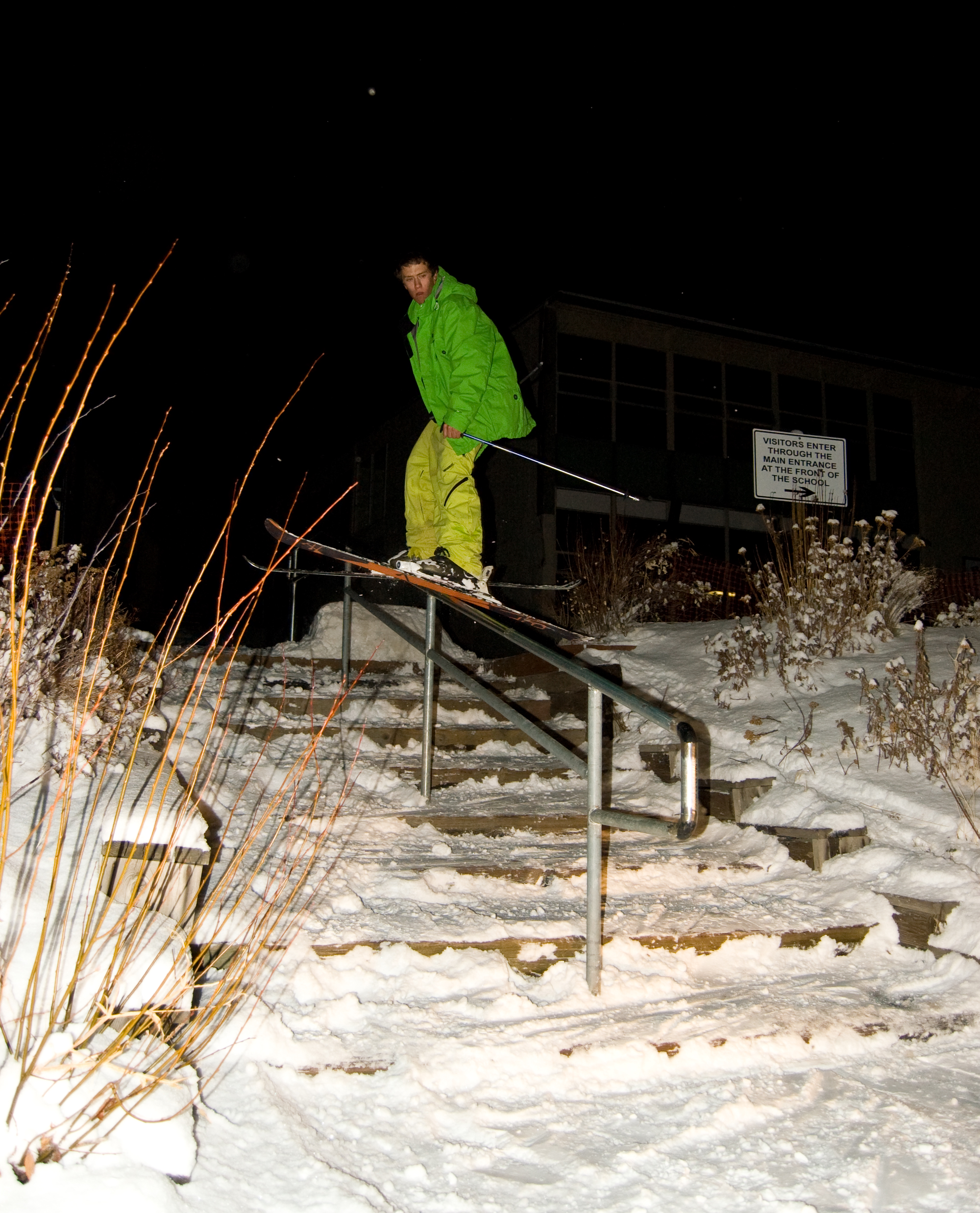 First rail of the season