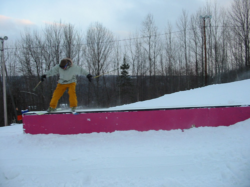 First rail of the season