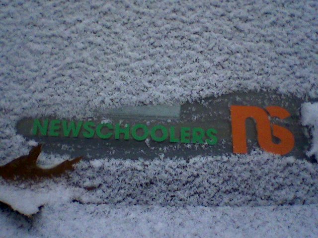 First real snow of the year!