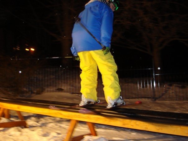 First slide of season