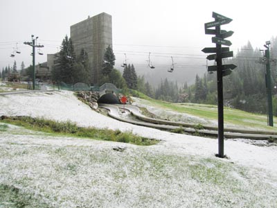 First snow of the season!