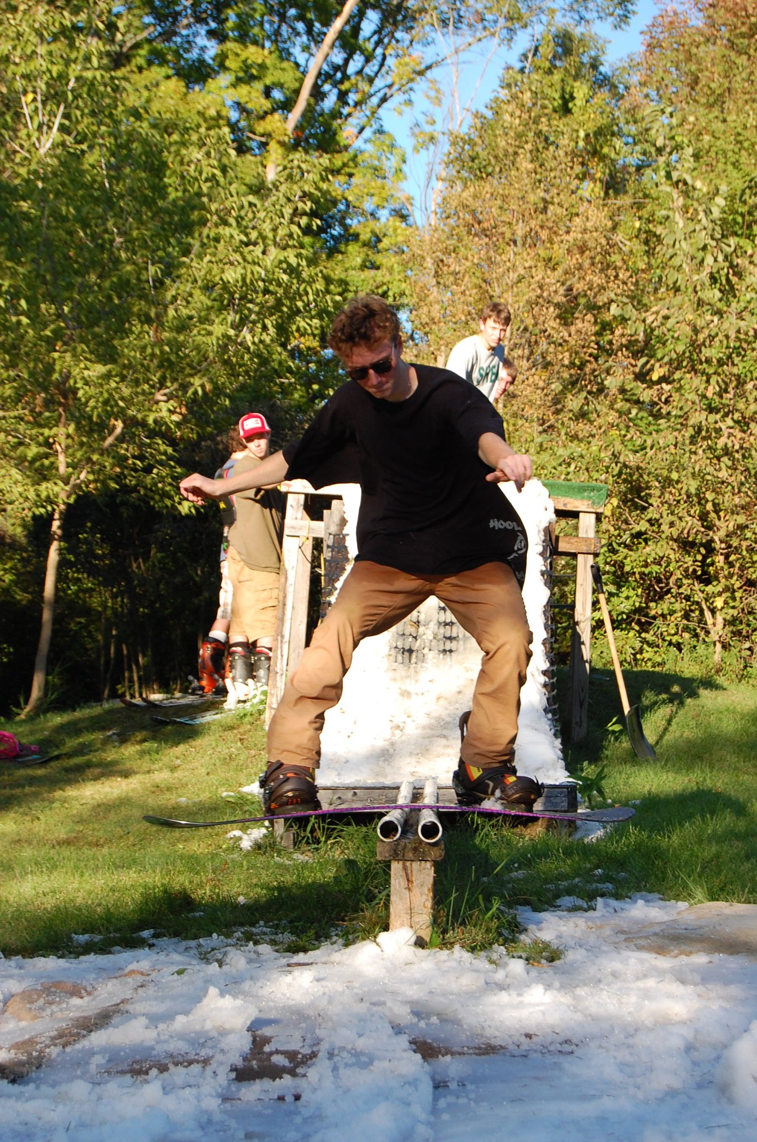 First snow sesh! of the year