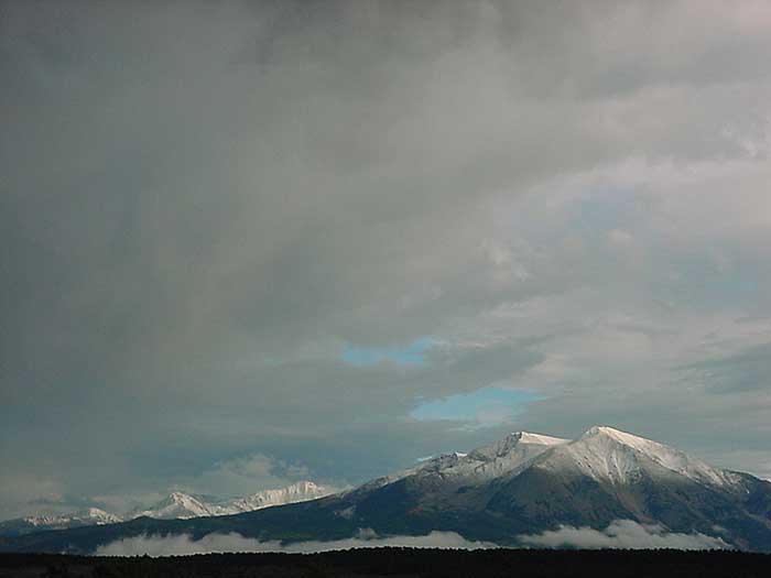First Snowfall on Sopris range
