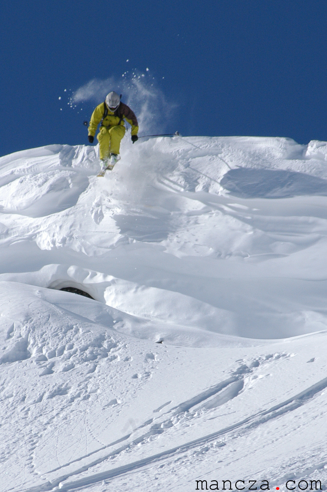 First steep into a line