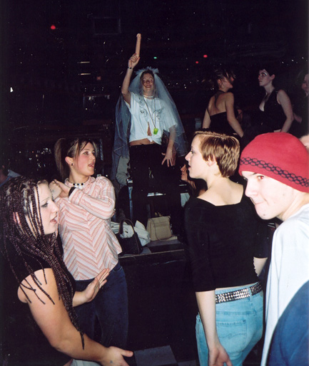 First the tribal dance, now the chick with the dildo..WTF